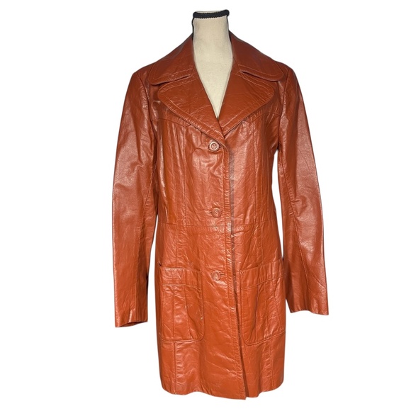 Vintage Leather Coat